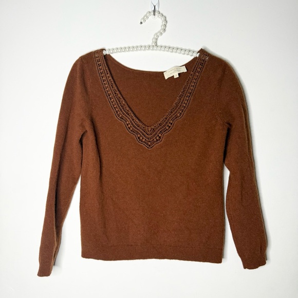 Sezane Janelle Jumper in Mocha - Picture 7 of 7